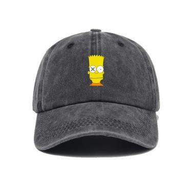 Imagem de Boné de beisebol Simpsons Anime Trucker Hat para crianças 56-58cm - yi