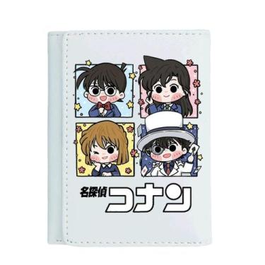 Imagem de Carteira Detectives Conans Anime Characters Slim BiFold PU - yiweisai