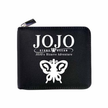 Imagem de Carteira JoJo's Bizarre Adventures Anime Characters Slim BiFold - Yiwe