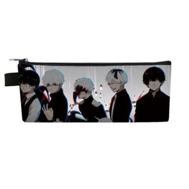 Imagem de Bolsa de lápis Tokyo Ghouls Kanekis Kens Anime Pencil Box - yiweisai