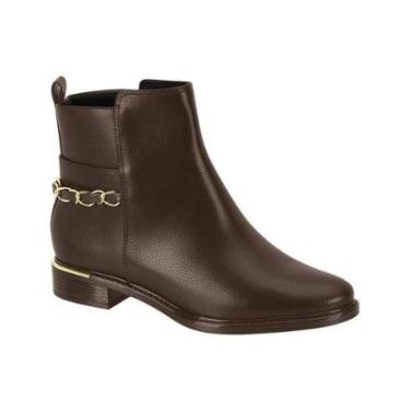 Imagem de Bota Vizzano Cano Curto Metalico Feminina-Feminino
