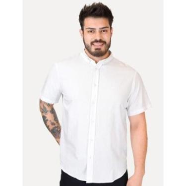 Imagem de Camisa Levis Masculina Relaxed Oxford Authentic Button Down Branca-Masculino