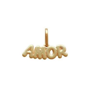 Imagem de Pingente Amor Reticulado 5Mm - Brilhante Folheados