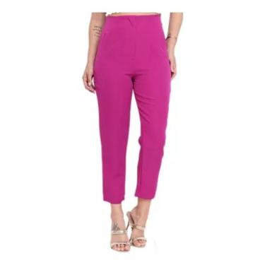 Imagem de Doutoras Modas Calça Alfaiataria ZR Cintura Alta 020 Elegância e Levez
