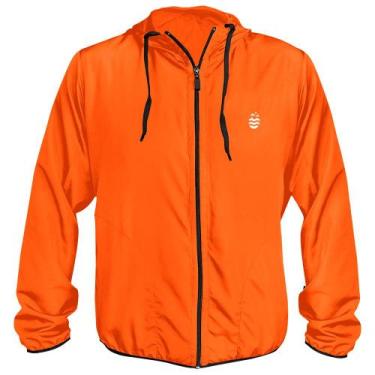 Imagem de Jaqueta Corta Vento Masculino Orange Light Summer WSS Brasil, Laranja,