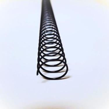 Imagem de Espiral para Encadernação Metal Preto A4 33mm 250fls 10un - Marpax