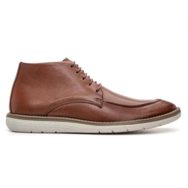 Imagem de Sapato 5309 Naturally Cano Alto Oxford masculino Couro Legitimo Esport