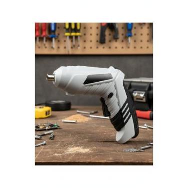 Imagem de Parafusadeira Elétrica Maleta 32 Bits Cinza Facil Uso - Congratulation