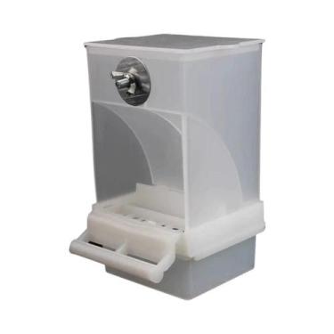 Imagem de Alimentador Automático Transparente Para Pássaros Pequenos, Container 