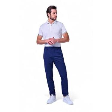 Imagem de Calça Masculina Poliamida Elástico |Atrás-Masculino