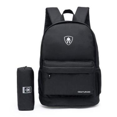 Imagem de Mochila Masculina 17 Litros Notebook Reforçada Estojo Escolar-Masculino