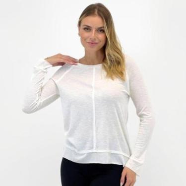 Imagem de Blusa Doce Trama em Tricot Básica Manga Longa Feminina-Feminino