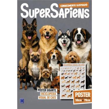 Imagem de Pôster Sem Dobras Raças de Cães - 50cm x 70cm - editora europa
