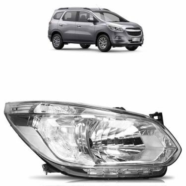 Imagem de Farol Dianteiro Spin 2012 A 2018 Máscara Cromada - Automotive Imports,