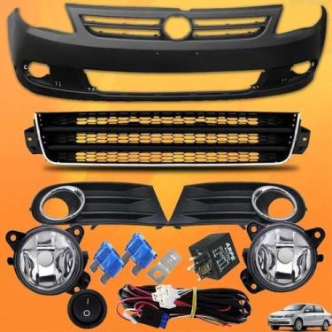 Imagem de Para-choque Gol Saveiro Voyage G5 + Kit Milha Auxiliar - DFEB