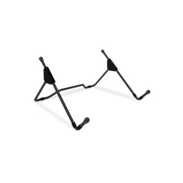 Imagem de Suporte Para Notebook Ergonômico Preto Regulável - RESOLVE