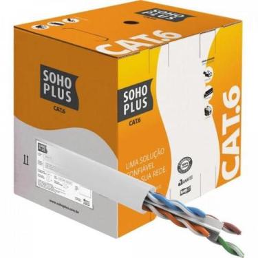 Imagem de Cabo de Rede CAT.6 CMX CX 305m Branco Furukawa Sohoplus - CX / 305 F00