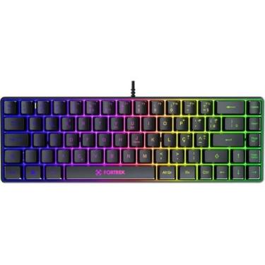 Imagem de Teclado Gamer Fortrek Fearless ABNT2 AntiGhosting 19 Teclas Membrana P