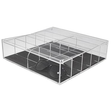Imagem de Caixa Organizadora para Óculos Centauri Acrílicos para Armazenamento e Exposição em Mat...