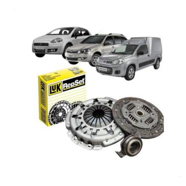 Imagem de Kit Embreagem Palio Siena Strada Idea 1.4 8V 190mm 20 Estrias - LUK