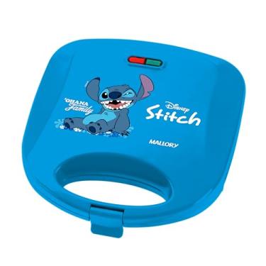 Imagem de Sanduicheira Elétrica Mallory Stitch – Placas com Design, Superfície Antiaderente, Luzes LED, Alça com Toque Frio e Trava de Segurança - 127V