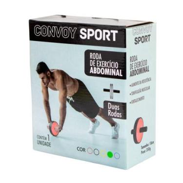 Imagem de Roda Exercício Abdominal Metal 18cm Sortido - Yins - Convoy sport