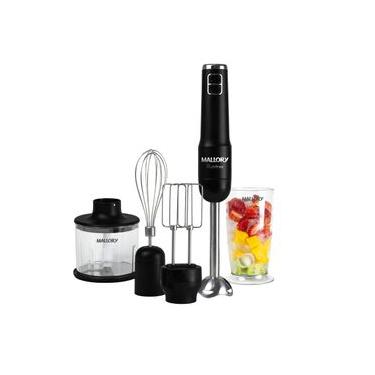 Imagem de Mixer Mallory Multifree - 4 em 1, 14.000 RPM, Bateria de Longa Duração, Função Pulsar e Turbo, Lâminas de Aço Inox, Copo Ultra Resistente Bivolt
