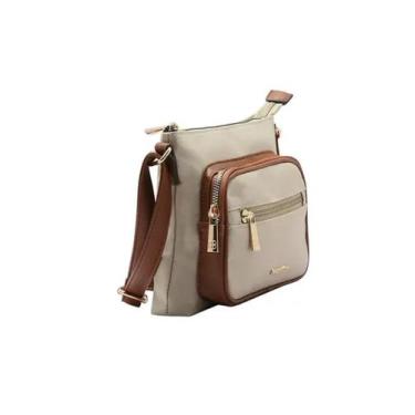 Imagem de Bolsa Transversal Feminina Casual Pequena - Chenson 84132 - (Preto /Be
