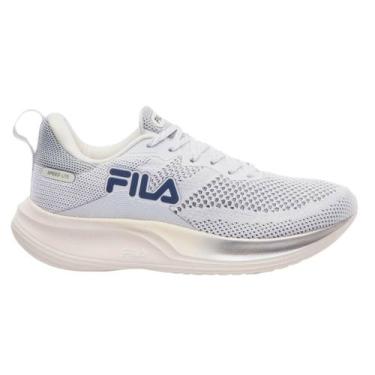 Imagem de Tênis Feminino Fila 1327813 Speed Lite, Branco, Cinza, Prata, 35