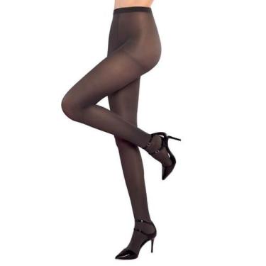 Imagem de Meia-Calça Opaca Loba Lupo 05830-001 Microfibra Fio 40, Castanha, P