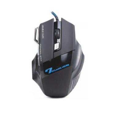Imagem de Mouse Gamer USB 3.0 RGB 7 botões 4000 DPI - ANJGG