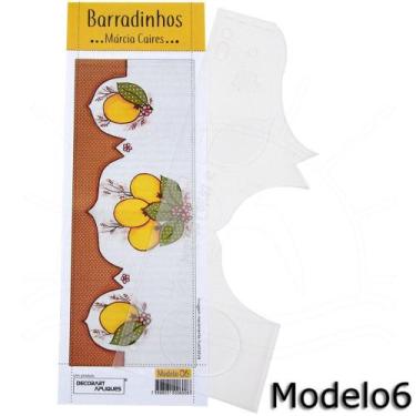 Imagem de Régua Barradinhos Márcia Caires - Decorart, MODELO 6
