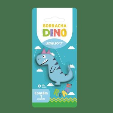 Imagem de Borracha Pet Formas Blister Leo&Leo, DINO