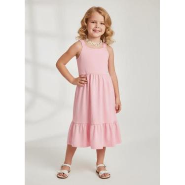 Imagem de Vestido Com Detalhe Costas Rosa Neon Abrange, Rosa neon, 6