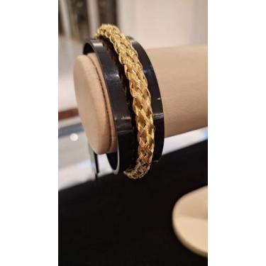Imagem de Bracelete fios trançado 9mm aço 316L - Convex 