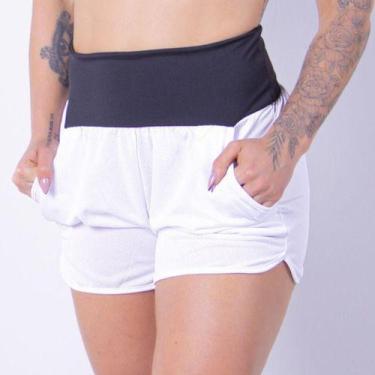 Imagem de Short Feminino Dry Fit Tecido Furadinho Seca Rápido Caminhada - Fitmod