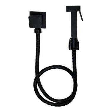 Imagem de Ducha Higiênica Quadrada Black - Casa Hydro