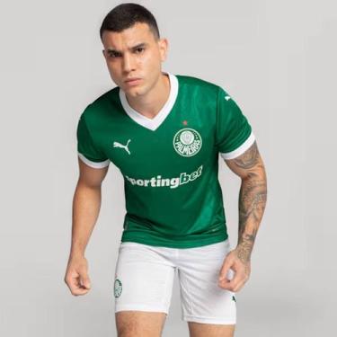 Imagem de Camisa Puma Palmeiras I 2025 Jogador, EEG