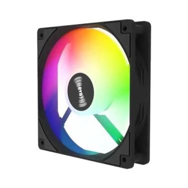 Imagem de Cooler RGB para PC 120mm - Efeito de Luz Cíclica com Espelho - Dissipa
