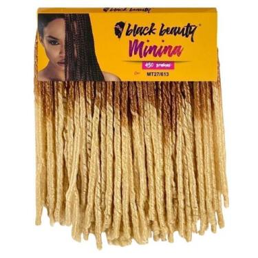 Imagem de Cabelo Fibra Sintética Minina 360G - Cor Mel/Loiro Claro - Black Beaut
