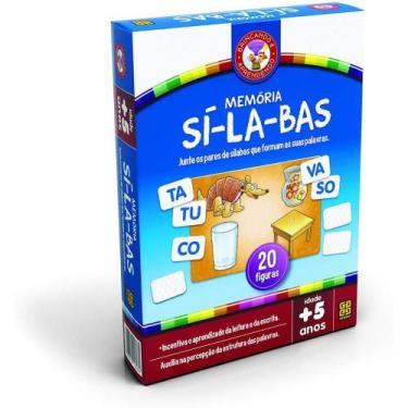 Imagem de Jogo de Memória - Sílabas - GROW JOGOS