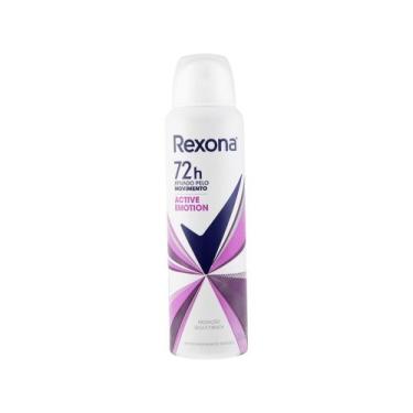 Imagem de Desodorante Antitranspirante Aerosol Rexona - Active Emotion 72 Horas 