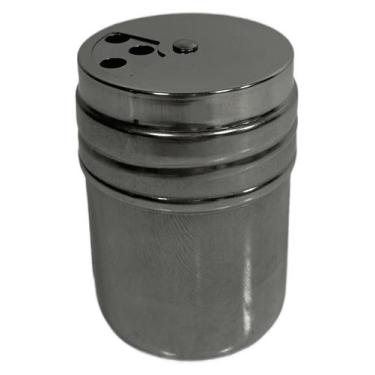 Imagem de Kit c/ 3 Saleiro Inox C/Tampa 7X5CM - Dalla Valle