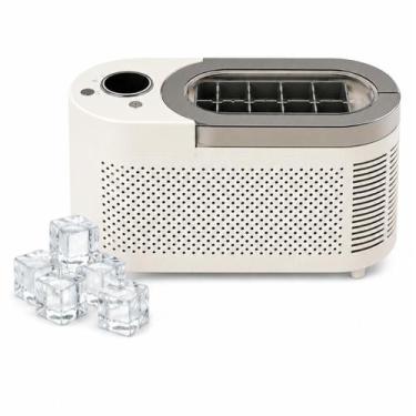 Imagem de Mini Máquina de Fazer Gelo Portátil Elétrica Compacta com Produção Ráp