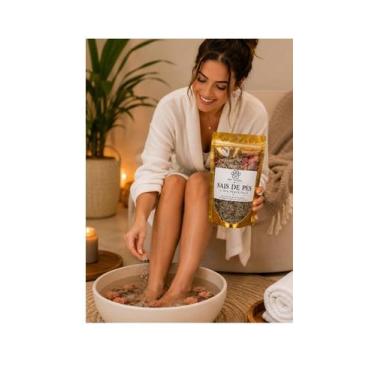 Imagem de 3 Escalda pés Kit Econômico 500GR Relaxamento para os pés NATURAIS - n