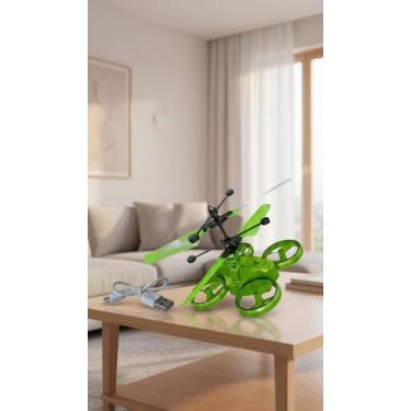 Imagem de Mini Drone Voador Com Sensor De Mão E Luz USB - Congratulations Store