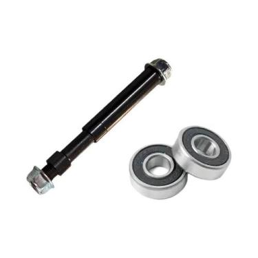 Imagem de Eixo Dianteiro De Roda De Moto 10 E 8 Polegadas 10X100mm 10X160mm, Aro