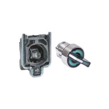 Imagem de Botão Comutador 22mm Metálico Luminoso Led 24V 1NA VD XB4BK123B1 - Schneider