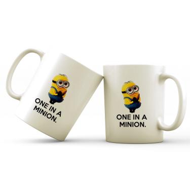 Imagem de Caneca De Porcelana frases minion fofo