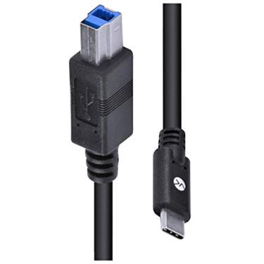 Imagem de CABO USB TIPO C X USB B PARA IMPRESSORA V3.2 GEN1 5GBPS 2 METROS - C32UBM-2